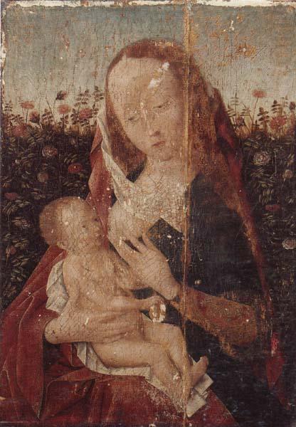 The virgin and child, unknow artist